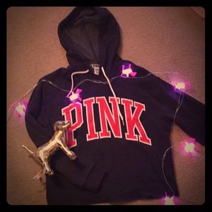 VS pink hoodie